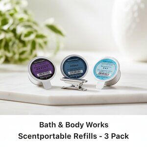 247. Bath & Body Works Scentportable Refills – 3 Pack – NWT